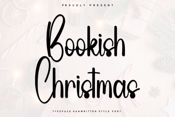 Bookish Christmas: A Font for Cozy Holiday Storytelling