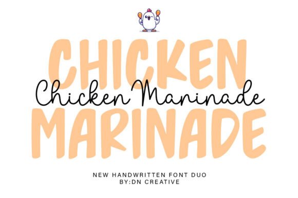 Chicken Marinade Duo: The Warmth Your Typography Needs