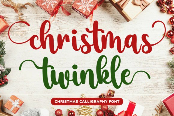 Christmas Twinkle: A Script Font for Every Celebration