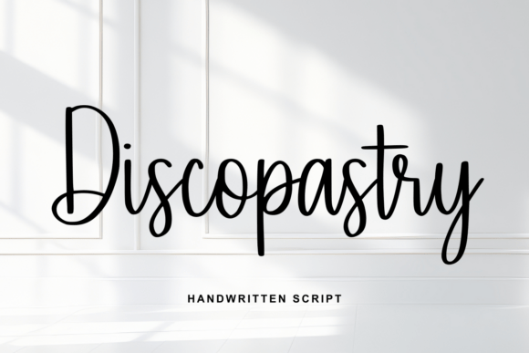 Discopastry: The Sweet, Handwritten Font for Joyful Designs