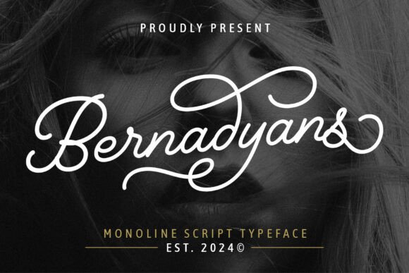 Discover Bernadyans: The Modern Script for Stylish Brands