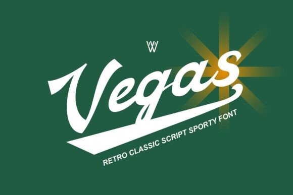 Discover Vegas Vintage: The Retro Script for Bold Branding