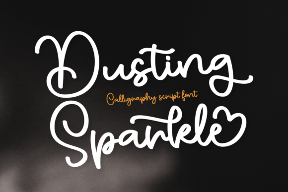 Dusting Sparkle: A Font That Feels Like a Celebration