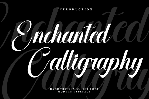 Enchanted Calligraph: Where Elegance Meets Modern Script