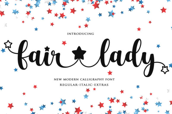 Fairlady: A Dazzling Script Font for Modern Designers