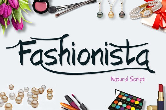 Fashionista: The Bold Script with an Eastern Twist