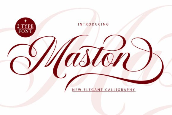 Maston: Crafting Elegance in Modern Typography