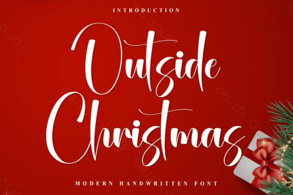 Outside Christmas: A Touch of Festive Elegance for Your Designs
