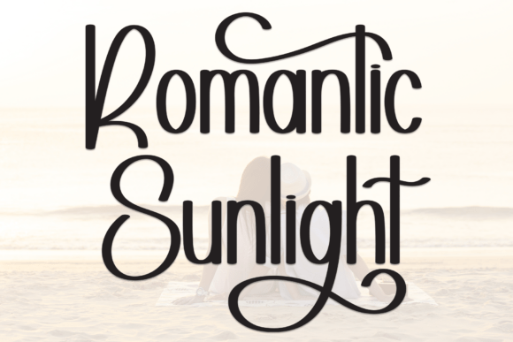Romantic Sunlight: The Stylish Handwritten Script Font