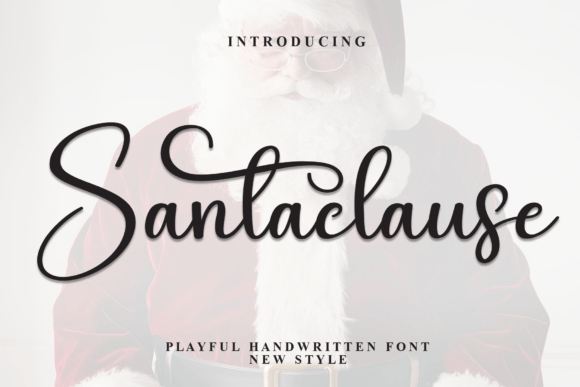 Santaclause: A Handwritten Font for Festive Elegance