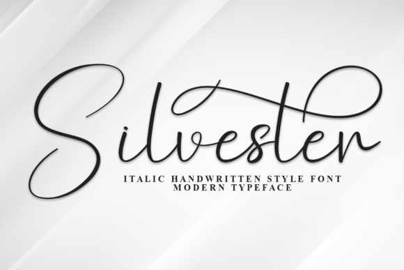 Silvester: The Handwritten Script for Heartfelt Design